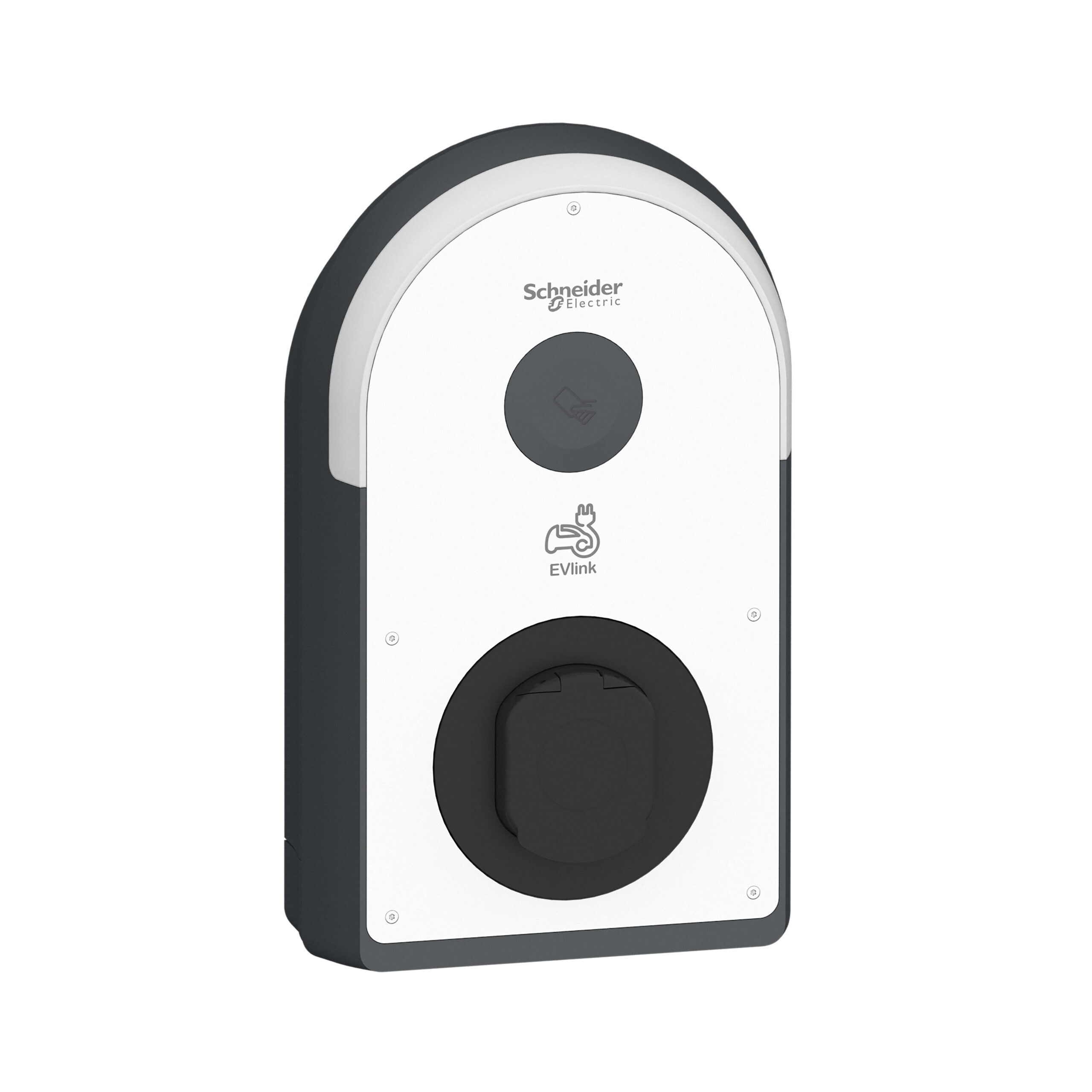 Borne de recharge Schneider Electric EVlink Pro AC - 3PH - 22 kW - 32A - 1 prise T2S - RCD Type B EV + MNx