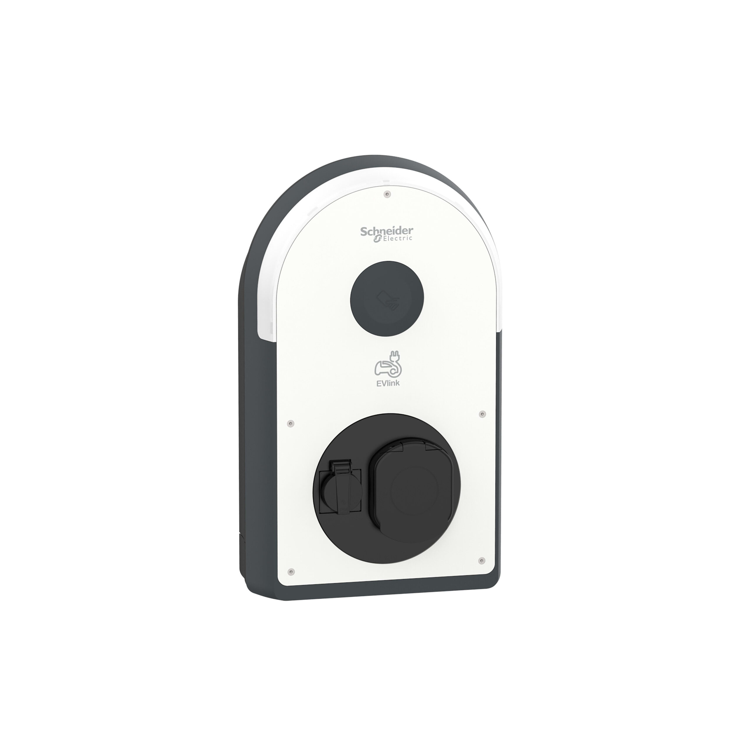 Borne de recharge Schneider Electric EVlink Pro AC 3PH-22 kW-32A-1 priseT2S+TE-RDC-DD 6 mA - MID 3P